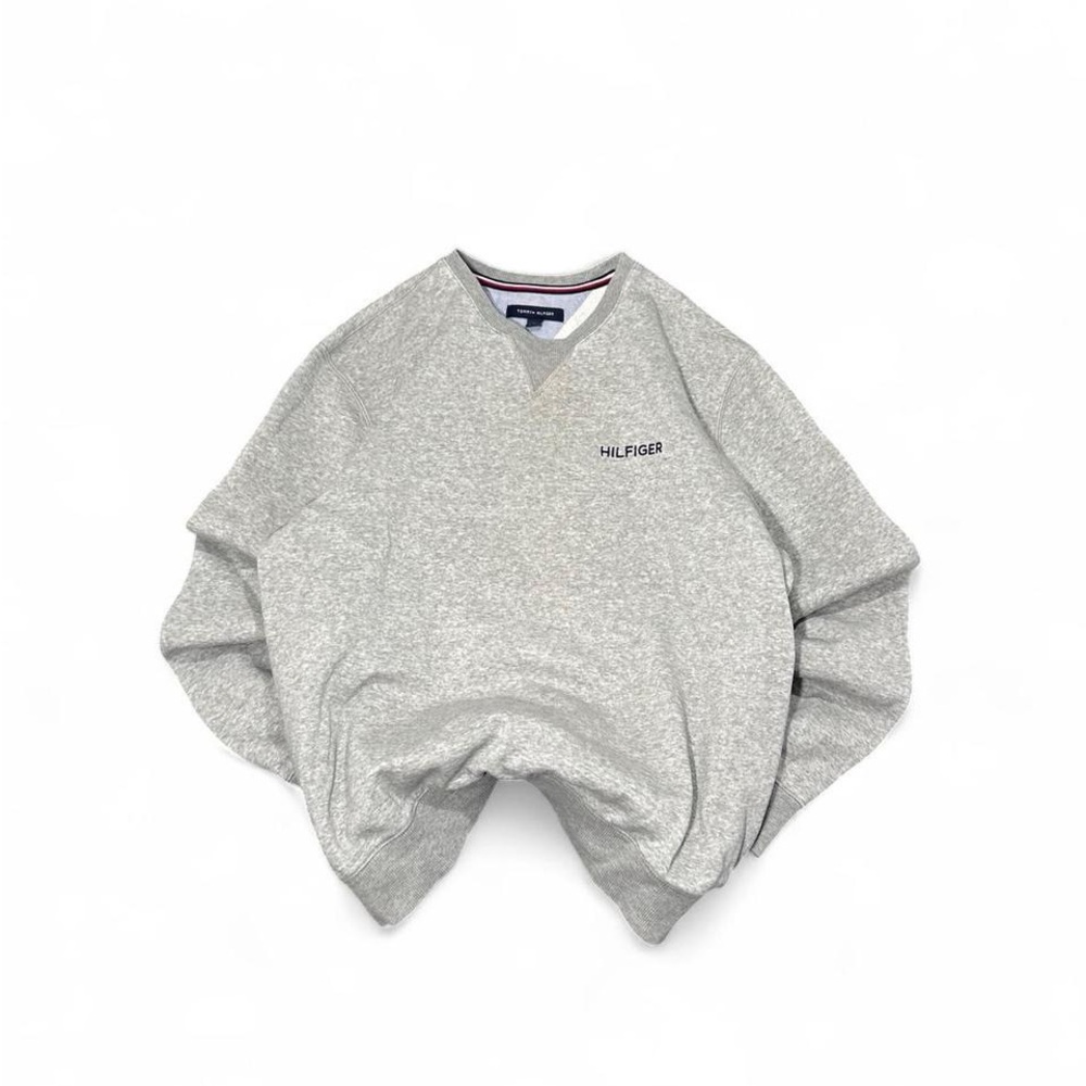 Tommy Hilfiger Light Gray crewneck Sweater